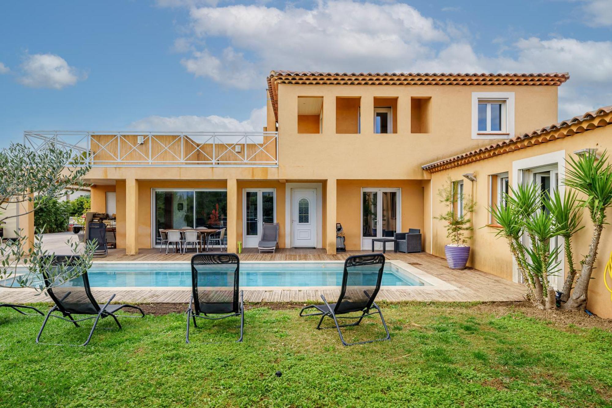 Maison Plain-Pied Aubagne Exterior foto